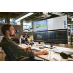 HP Business Slim v2 Smart Card USB Tastatur Dänisches Layout Schwarz 440x145mm