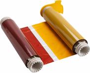 Brady, B85-R-220x60-KRBY-200P, Farbband, Schwarz/Rot/Blau/Gelb, 220mm x 60m, Farbfeldlänge 200mm, für BBP85 u. Powermark (013532)