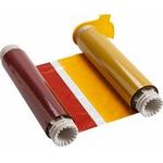Brady, B85-R-220x60-KRBY-200P, Farbband, Schwarz/Rot/Blau/Gelb, 220mm x 60m, Farbfeldlänge 200mm, für BBP85 u. Powermark (013532)
