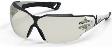 Uvex 9198064 Schutzbrille/Sicherheitsbrille Schwarz - Weiß (9198064)