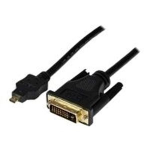 StarTech.com 1M MICRO HDMI AUF DVI KABEL - 1m Micro HDMI to DVI-D Cable - M/M...