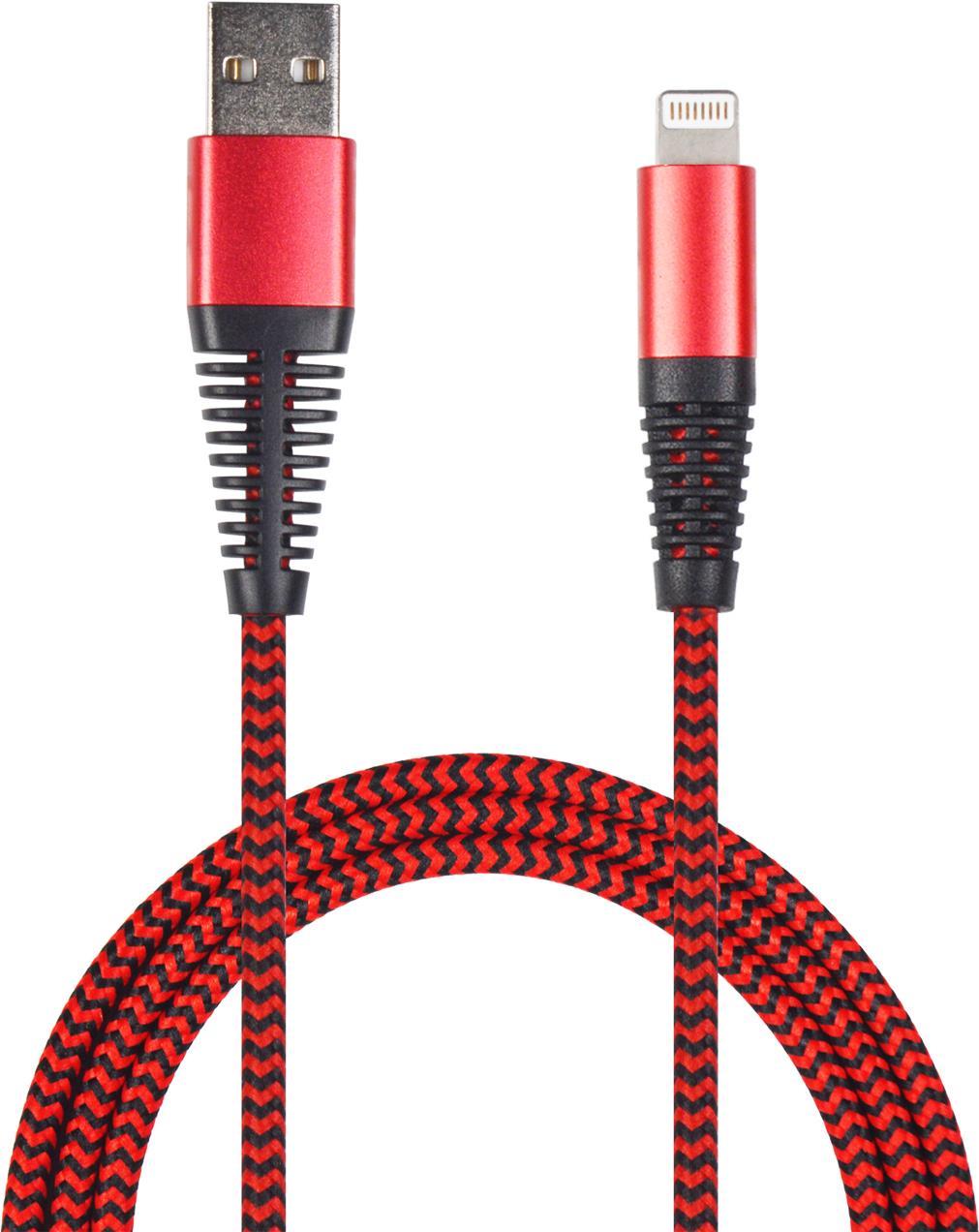 2GO 795946 USB Kabel 1 m USB B Lightning Rot (795946)