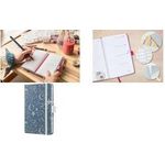 Sigel Buchkalender Jolie 2025 Cosmic Fantasy Blue (J5348)