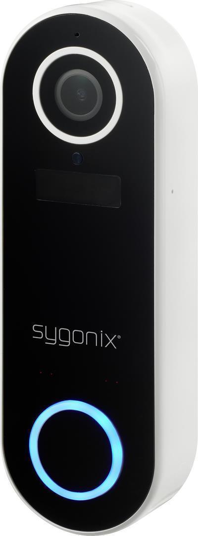 Sygonix SY-4694702 IP-Video-Türsprechanlage WLAN Außeneinheit Weiß, Black (SY-4694702)