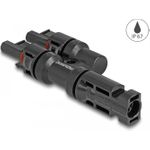 DeLOCK 60022 Kabeladapter 1 x DL4 2 x DL4 Schwarz (60022)