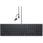 DELL KB525C Tastatur Büro USB QWERTY US International Schwarz (580-BBSX)
