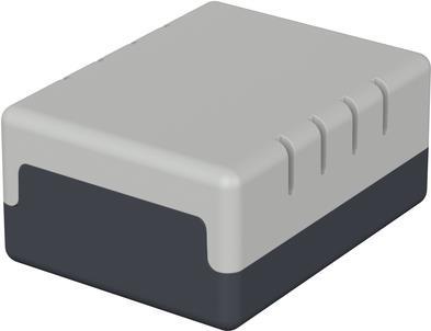 Bopla Element E 406 VL 05406900 Elektronikgehäuse 65 x 50 x 30 Polystyrol Lichtgrau (RAL 7035), Graphitgrau (RAL 7024) 1 St. (05406900)