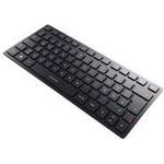 CHERRY KW 9200 MINI Tastatur USB + RF Wireless + Bluetooth AZERTY Belgisch Schwarz (JK-9250BE-2)