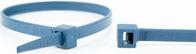 WKK 150196671 Kabelbinder 300 mm 4.80 mm Blau Detektierbar 100 St. (150196671)