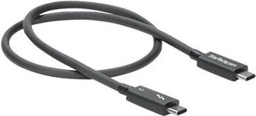 StarTech .com 50cm Thunderbolt 3 (40Gbit/s) USB-C Kabel (TBLT34MM50CM)