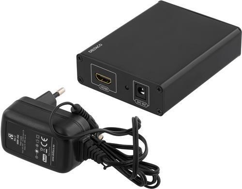 Deltaco HDMI-VGA Videokabel-Adapter HDMI Typ A Standard VGA D-Sub 