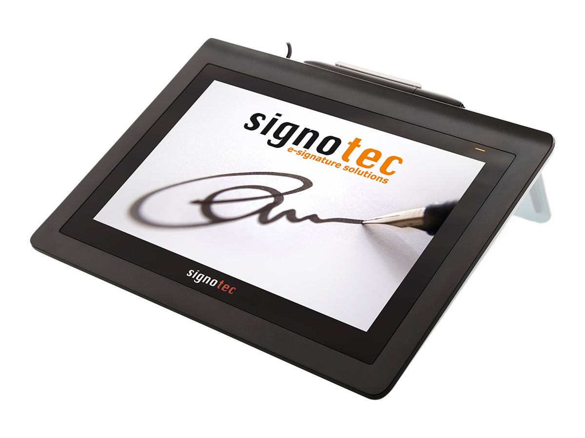 signotec Delta 10,1" LCD Unterschriften-Terminal Schwarz