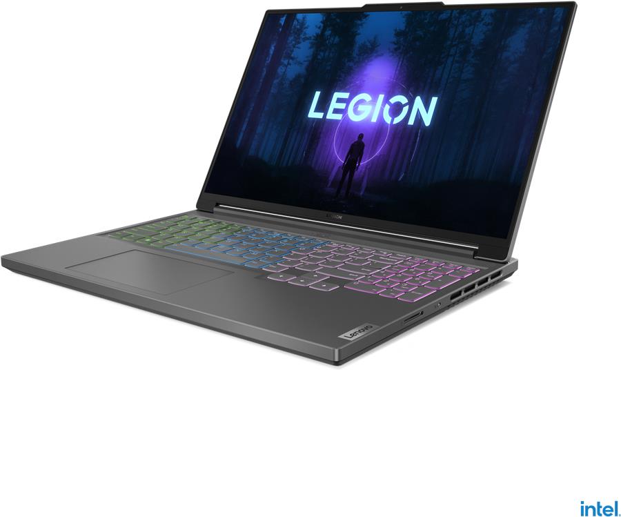 Lenovo Legion Slim 5 Laptop 40,6 cm (16") WQXGA Intel® Core™ i7 i7-13700H 32 GB DDR5-SDRAM 1 TB SSD NVIDIA GeForce RTX 4070 Wi-Fi 6E (802.11ax) Windows 11 Home Grau (82YA00E1GE)