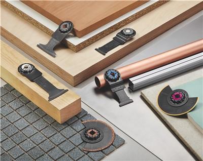 Bosch Expert MAVZ 116 RT6 - Schleifplatte - für Mehrzweckanwendungen, Weichholz, Hartholz, faserverstärkte Kunststoffe, glasfaserverstärkter Kunststoff, Farbe auf Holz - Delta - Körnung: 60 - 116 mm x 116 mm (2608900054)