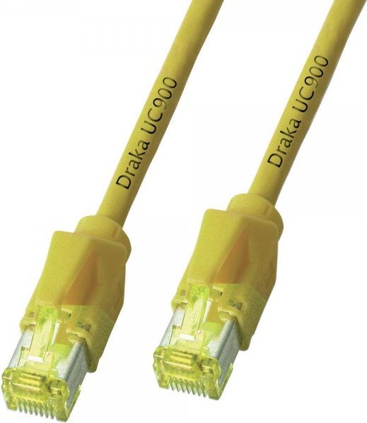 EFB-Elektronik RJ45 Patchkabel Cat.6A S/FTP LSZH Draka UC900 TM31 gelb 3m Hersteller: EFB Elektronik (K8560GE.3)