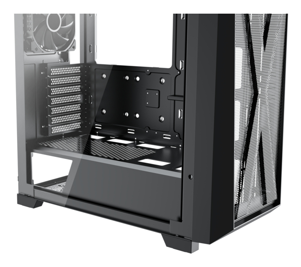 Xilence Xilent X X912.ARGB Mid Tower Schwarz