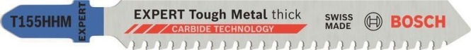 Bosch 2608902482 EXPERT Tough Metal thick T155HHM Stichsägeblatt 3 Stk. 3 St. (2608902482)