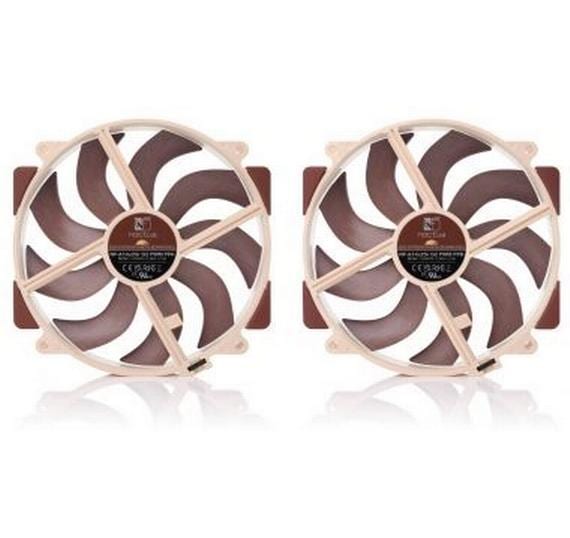 Noctua NF-A14X25R G2 PWM SX2-PP 140 mm Lüfterset Braun, Beige