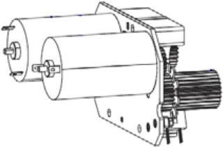 Zebra - Ribbon motor control PCBA right hand (P1046696-135)