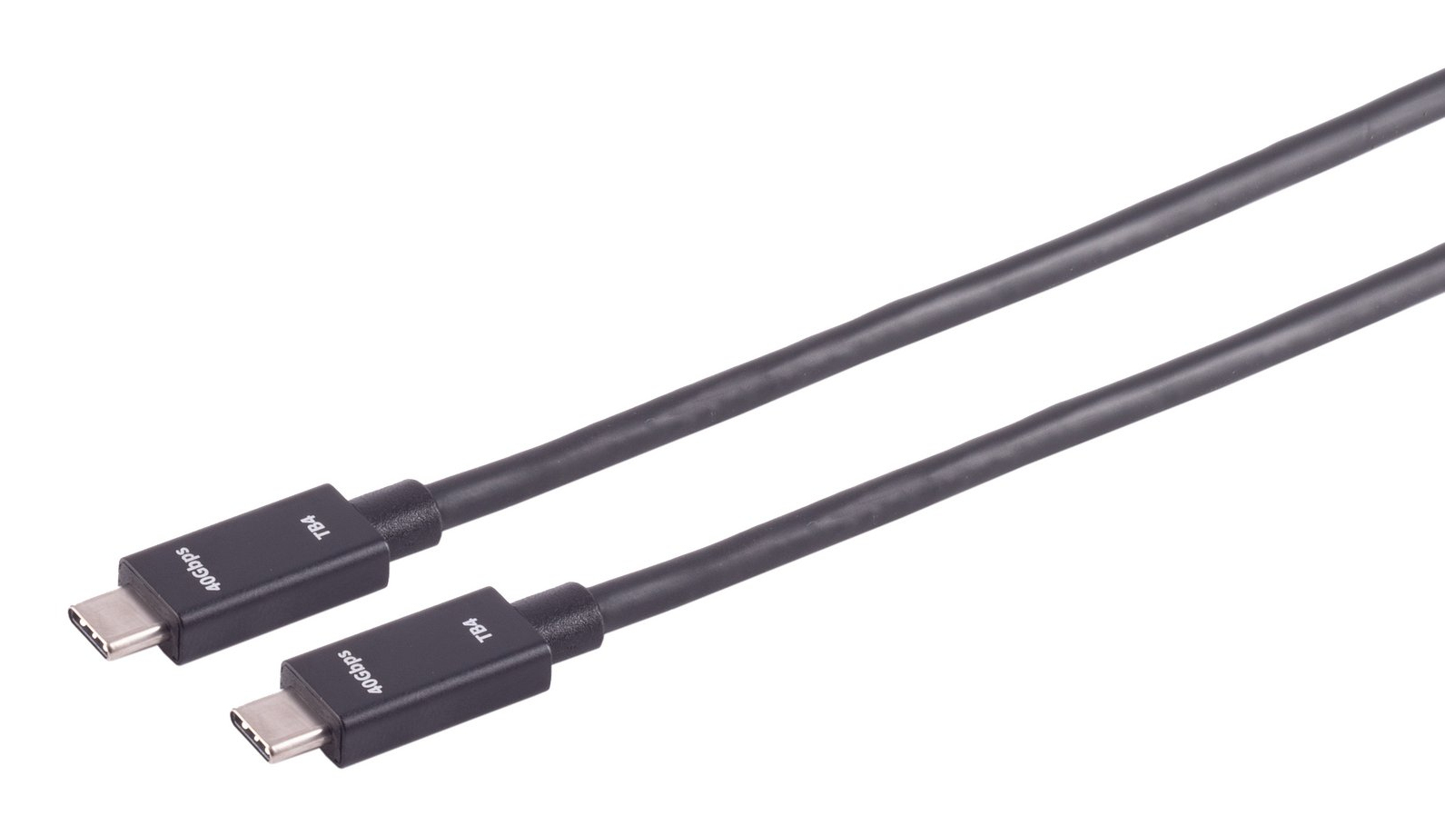 S/CONN maximum connectivity 13-72155 USB-C-Kabel 1,5 m TB4 UltraFlex Schwarz