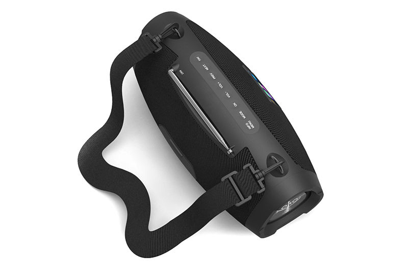 Xoro DAB 800 Tragbares Radio Stereo DAB+ FM IP44 Schwarz
