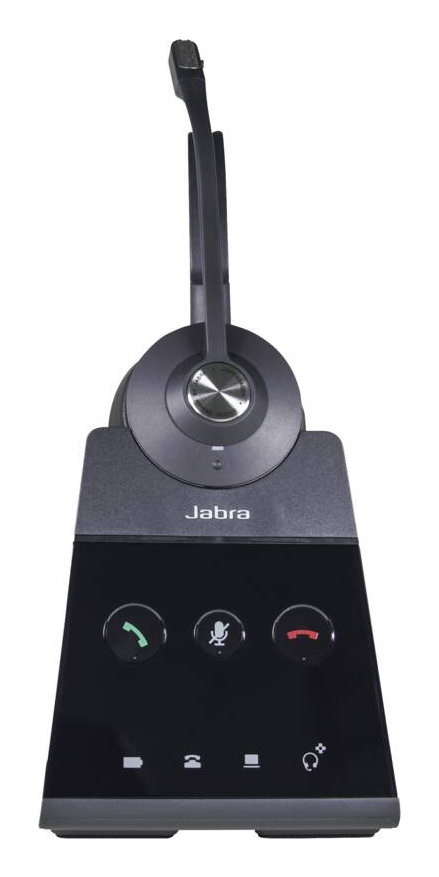 AGFEO Engage 65 Mono Headset Kabellos Monophon Schwarz, Silber