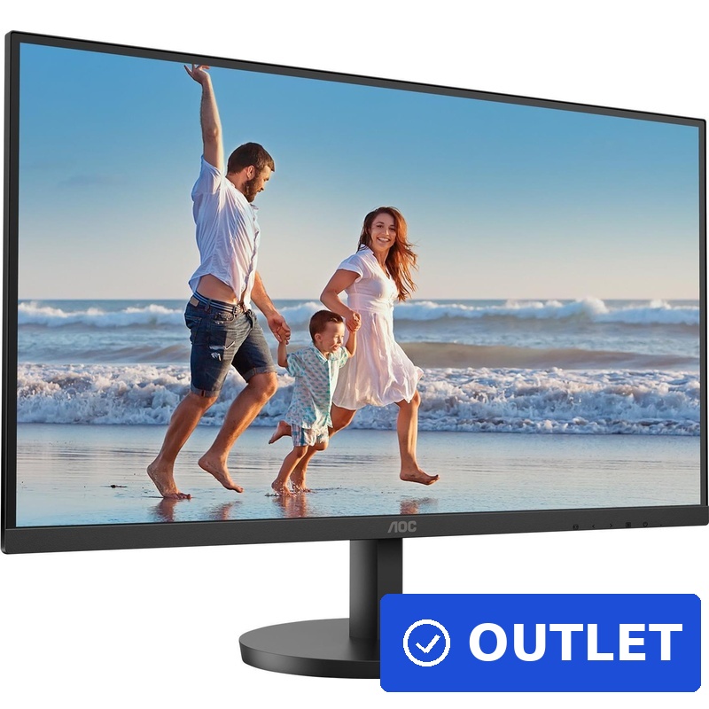 AOC Q27B3MA B3 Series LED-Monitor 27 Zoll QHD 75Hz VA-Panel Lautsprecher Schwarz (Q27B3MA) (geöffnet)