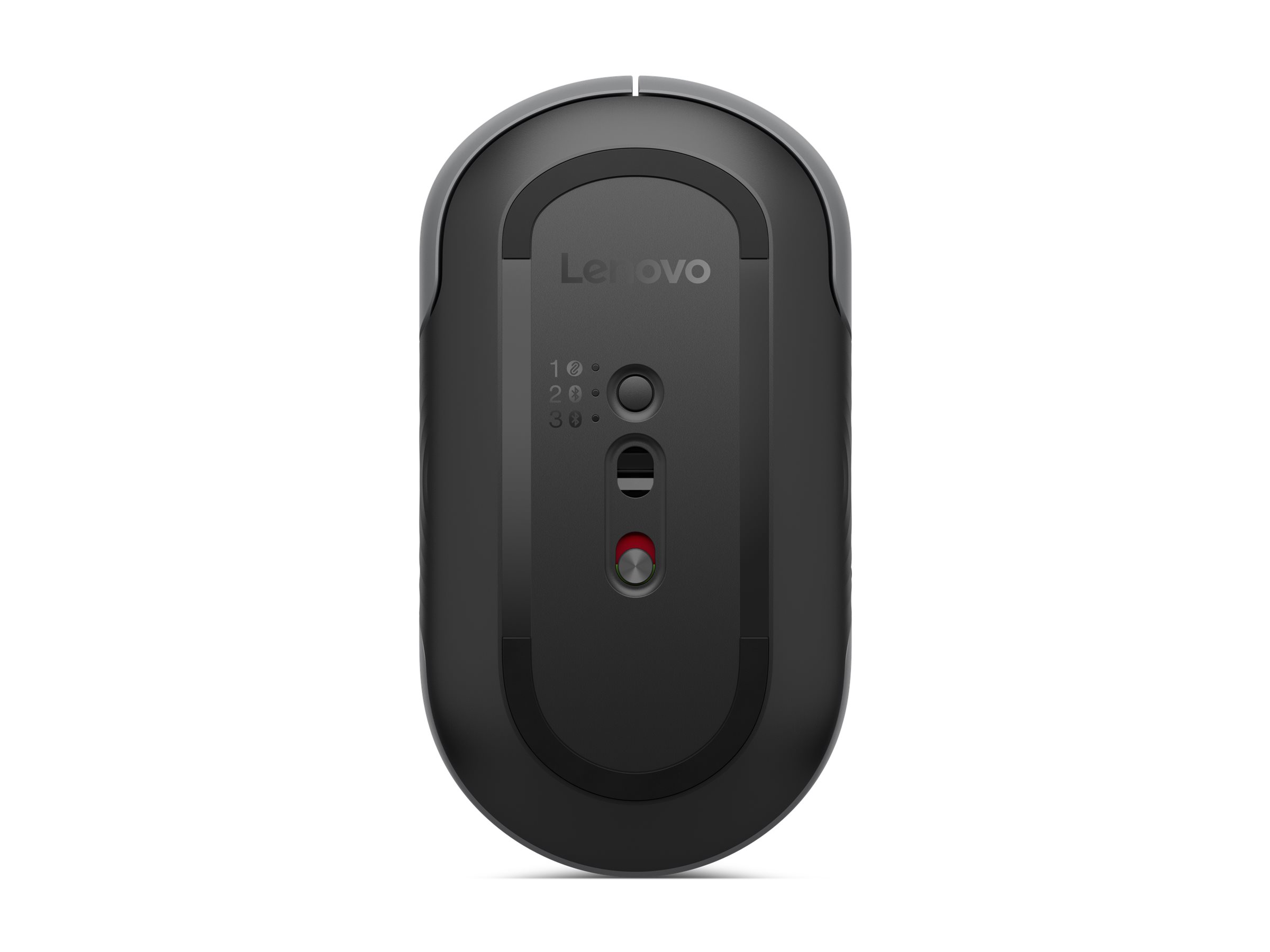 Lenovo 700 Multi-Device Wireless Silent Maus Bluetooth 5.3 2.4 GHz Luna Gray