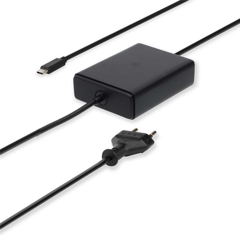 Nedis Notebook Adapter| GaN| 45 W| 5 9 12 15 20 V DC| 2.25 2.33 2.92 3.0 (NBAU45110BK)