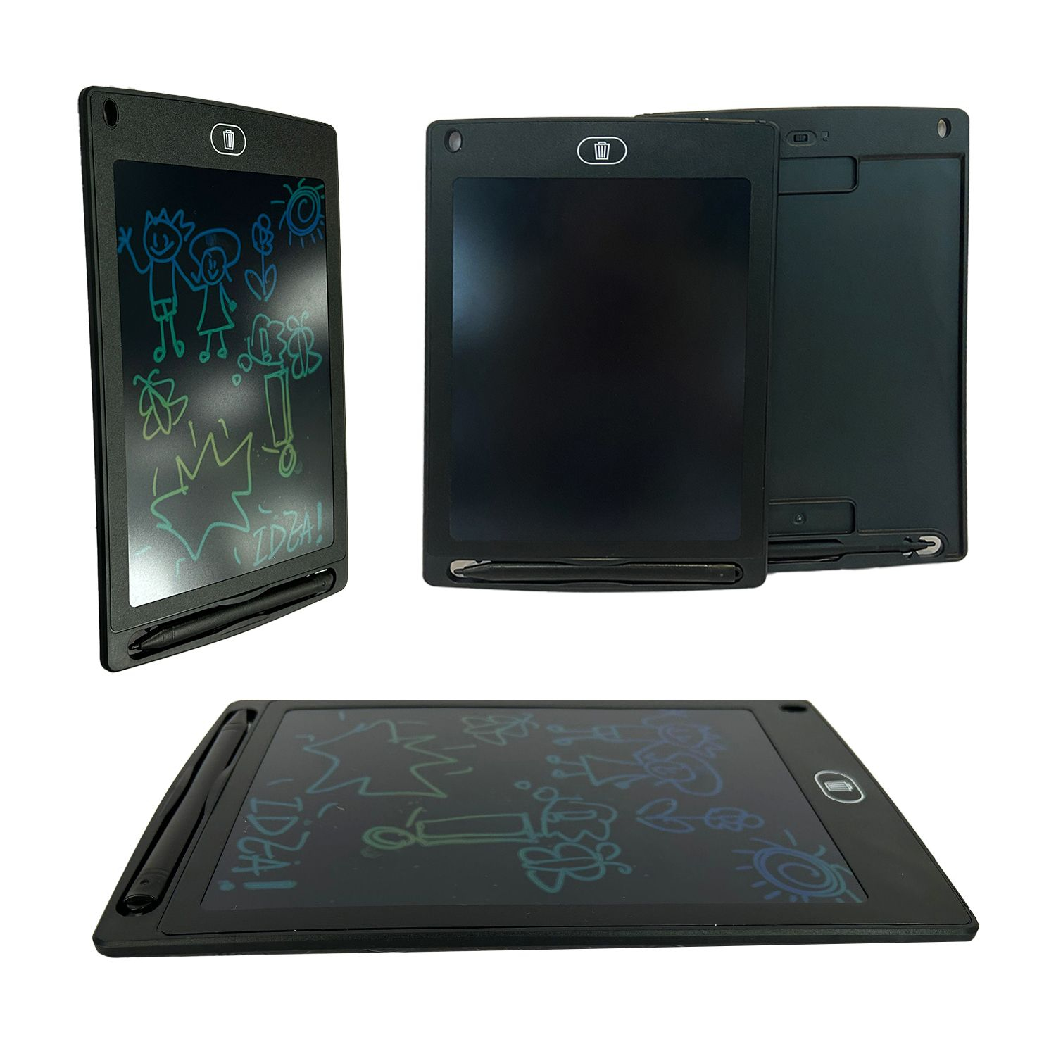 Mad Monkey Multi Colour Tablet Sketch Pad Schwarz