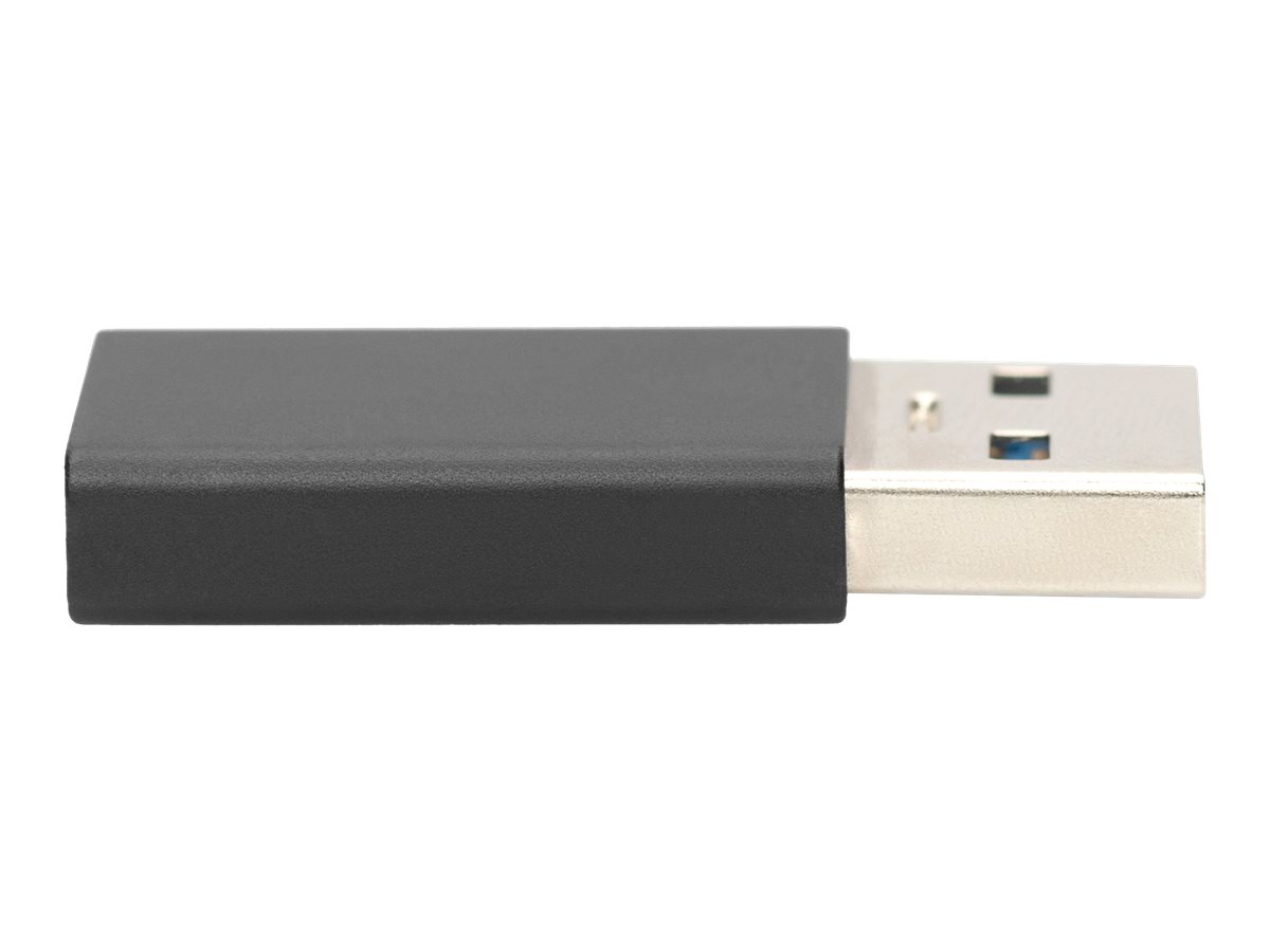 Digitus AK-300524-000-S USB-A auf USB-C Adapter USB 3.0 Schwarz
