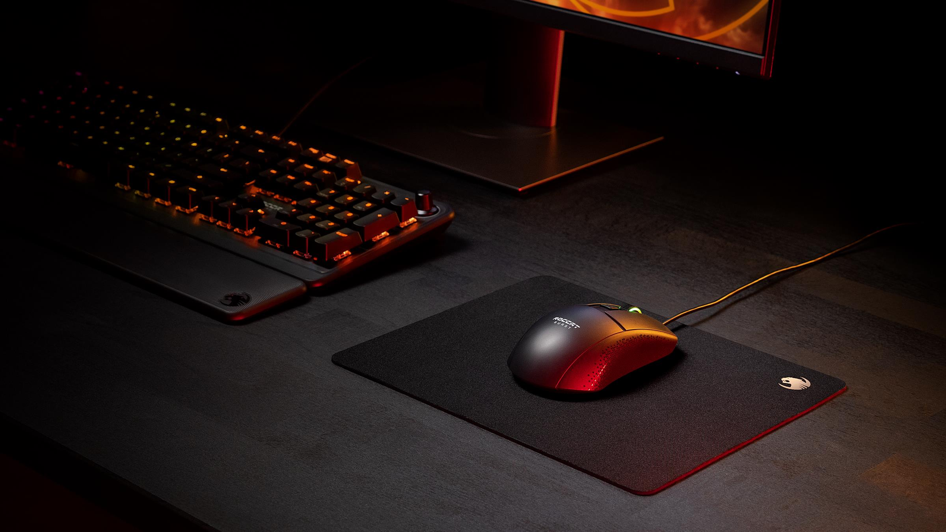 ROCCAT Sense Core Gaming-Mauspad Schwarz