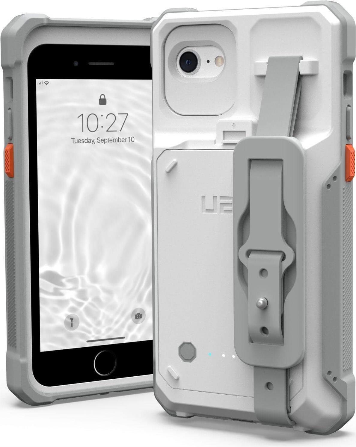 Urban Armor Gear UAG Apple iPhone SE Workflow Batt Case White/Grey (WF0000044130)
