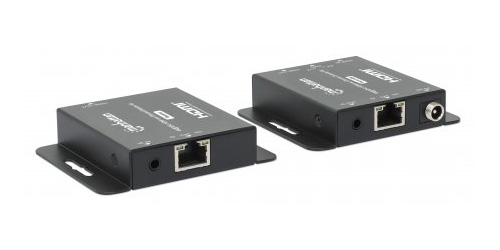 Manhattan 168397 HDMI over Ethernet Extender Set 4K@30Hz Cat6 Schwarz