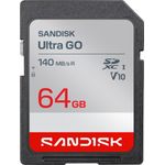 SanDisk Ultra GO SDXC Speicherkarte 64 GB UHS-I 140 MB/s V10 Schwarz