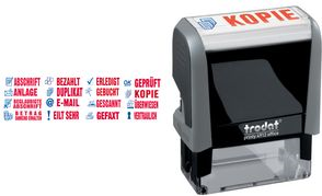 TRODAT Textstempelautomat ECO Printy Office 4912 \"ABSCHRIFT - für den Markt: D / L / A / CH - 1 Stüc