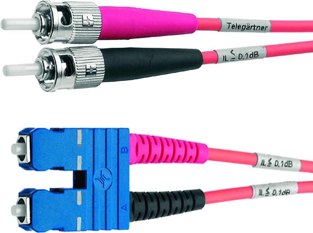 Telegärtner Karl Gärtner Duplex-Adaperkabel 50/125 OM4 L 5 m (100012382)