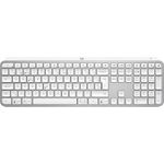 Logitech MX Keys S Tastatur RF Wireless + Bluetooth QWERTZ Schweiz Aluminium - Weiß (920-011572)