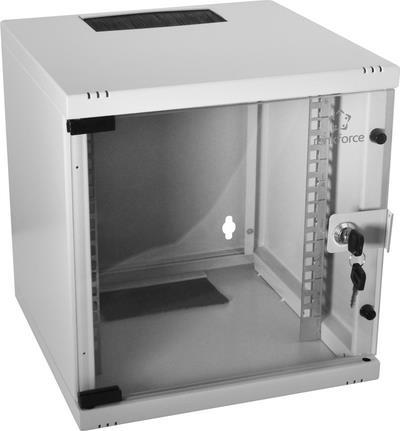 Renkforce RF-4712212 25,40cm (10)  Wandgehäuse 6 HE Grau (RF-4712212)
