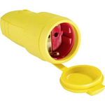 as - Schwabe 62413 Schutzkontaktkupplung Gummi 230 V Gelb IP44 (62413)