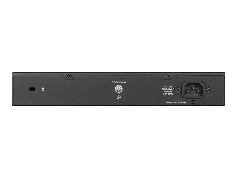 D-Link DGS-1100-24V2 Smart Gigabit Switch 24 Ports Schwarz, Grau