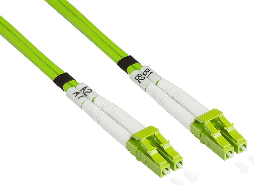 Alcasa LW-805LC5 Glasfaserkabel 5 m LSZH OM5 LC Grün (LW-805LC5)