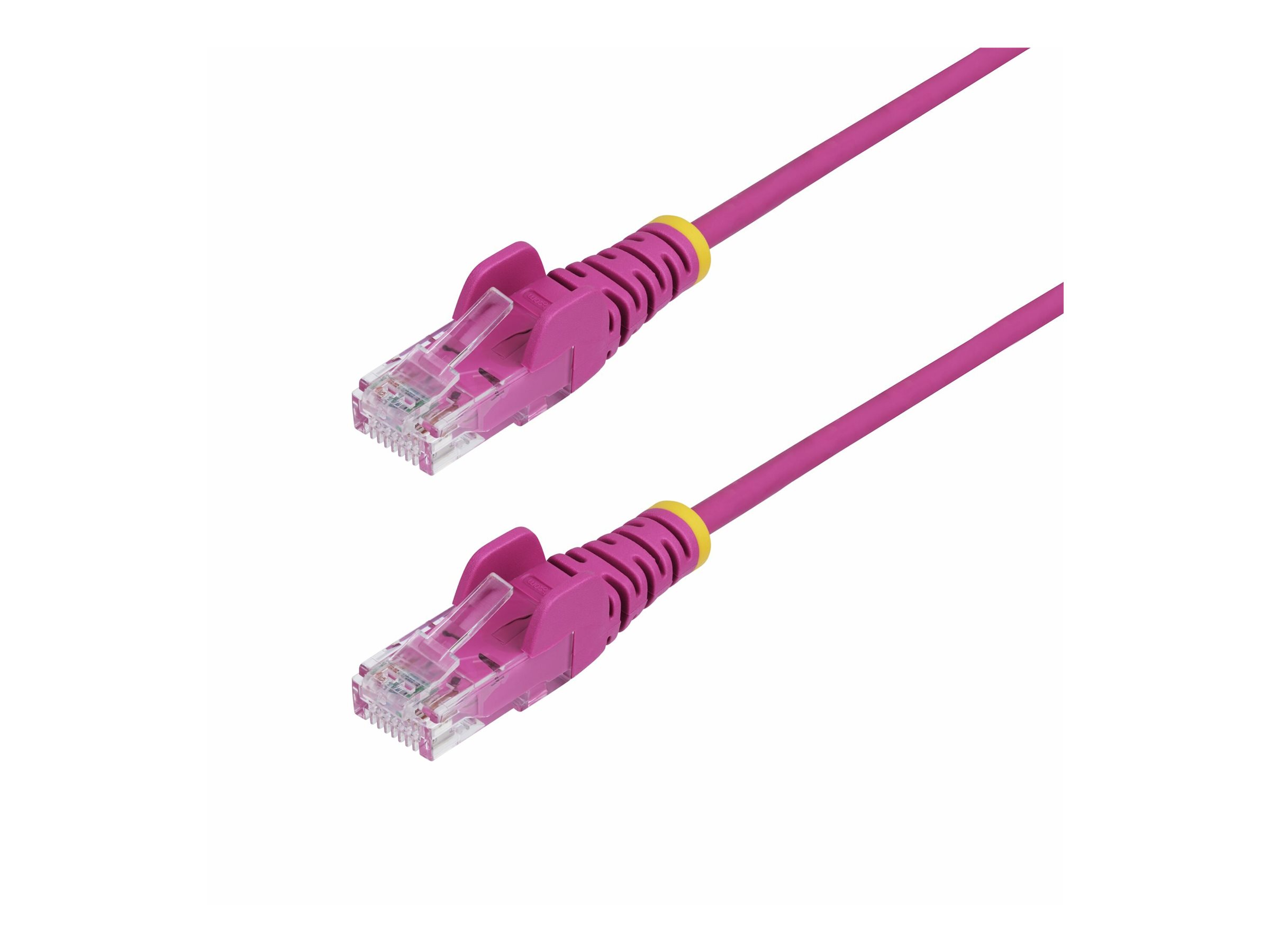 StarTech.com 2.5m Pink Slim CAT6 Ethernet-Kabel Snagless 28AWG LSZH