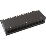 Keystone-Modulträger, 12-Port, schwarz (26.99.0332)