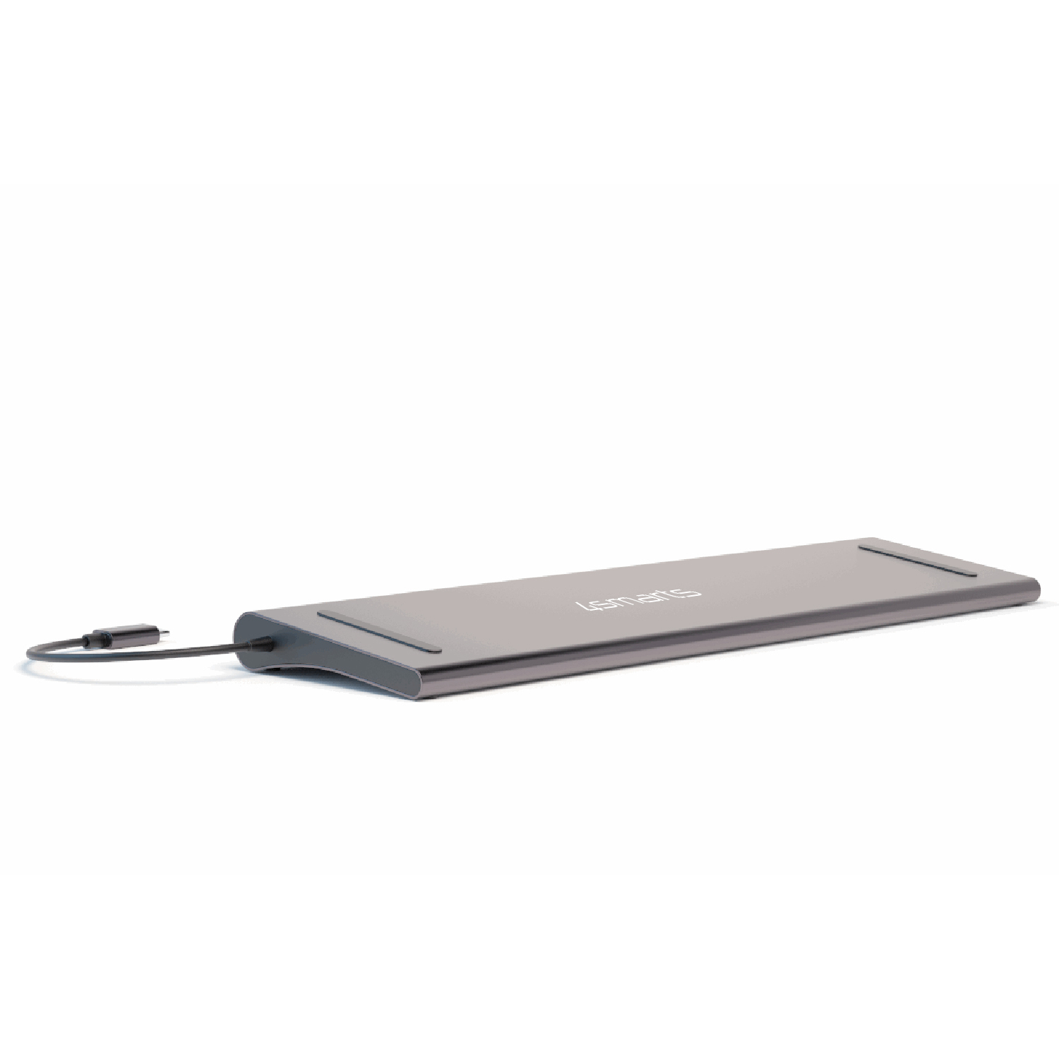 4smarts 11in1 Dockingstation USB-C HDMI VGA 4K Matte Gray