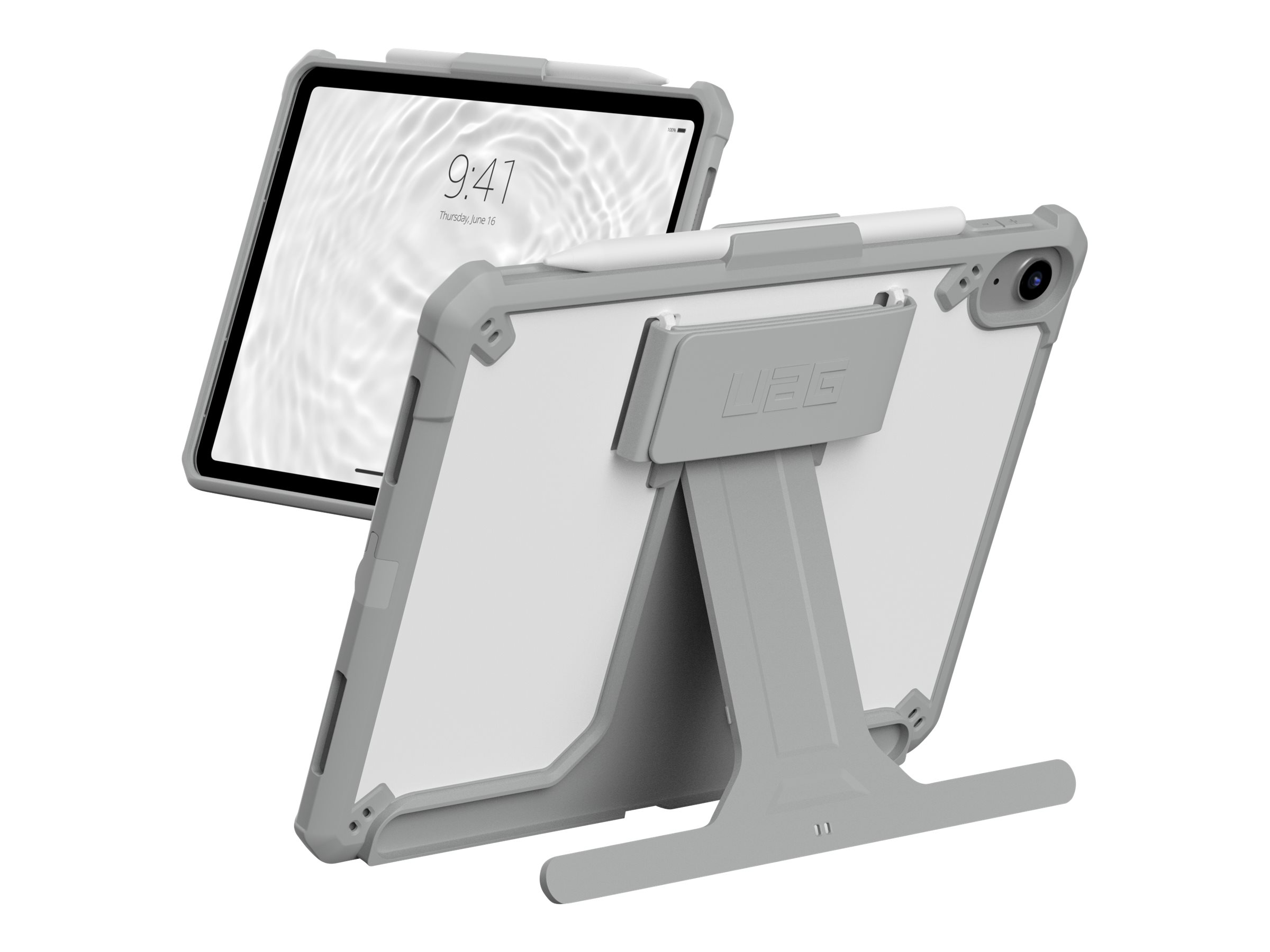 Urban Armor Gear Scout Healthcare iPad 10.9" Cover Grau, Weiß