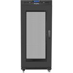 LANBERG STEHENDER 19"-RACKSCHRANK 27U 600x800 SCHWARZ (FF01-6827-23BL)