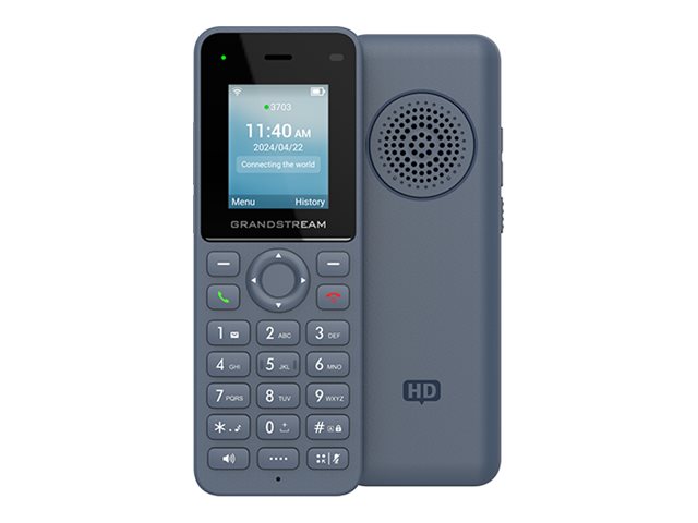 Grandstream WP816 Schnurloses WiFi VoIP-Telefon 2 Leitungen Blau