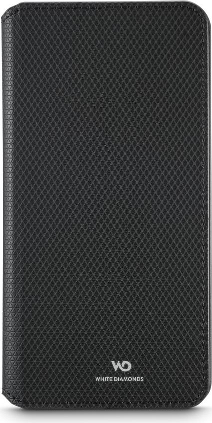 White Diamonds Booklet Slim Folio für Samsung Galaxy S26, Schwarz (00232433)