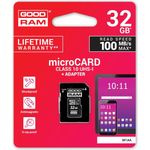 Goodram M1AA-0320R12 Speicherkarte 32 GB MicroSDHC Klasse 10 UHS-I (M1AA-0320R12)